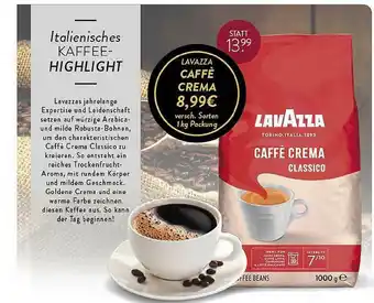 Edeka Zurheide Lavazz Caffè Crema Angebot