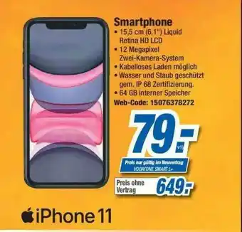 Expert Smartphone Iphone 11 Angebot