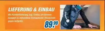 Expert Lieferung & Einbau Angebot