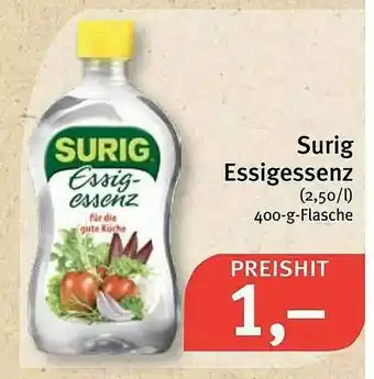 Feneberg Surig Essigessenz Angebot