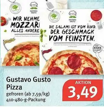 Feneberg Gustavo Gusto Pizza Angebot