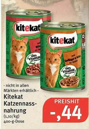 Feneberg Kitekat Katzennassnahrung Angebot