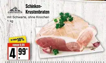 Edeka Frischemarkt Gutfleisch schinken-krustenbraten Angebot