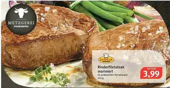 Feneberg Gourmella Rinderfiletsteak Mariniert Angebot