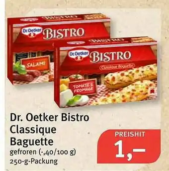 Feneberg Dr Oetker Bistro Classique Baguette Angebot