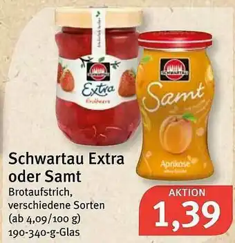 Feneberg Schwartau Extra Samt Angebot