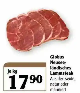 Globus Globus Neuseeländsiches Lammsteak Angebot