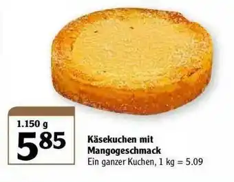 Globus Käsekuchen Mit Mangogeschmack Angebot