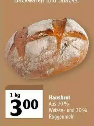 Globus Hausbrot Angebot