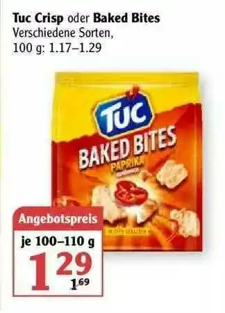 Globus Tuc Crisp Oder Baked Bites Angebot