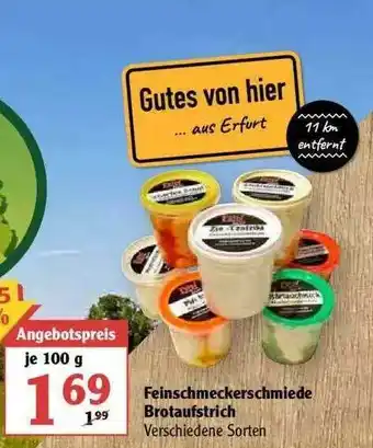 Globus Feinschmeckerschmide Brotaufstrich Angebot