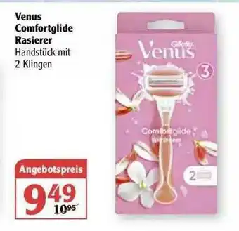 Globus Venus Comfortglide Rasierer Angebot