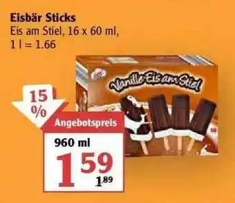 Globus Eisbär Sticks Angebot