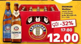 Kaufland Erdinger Weißbier Angebot