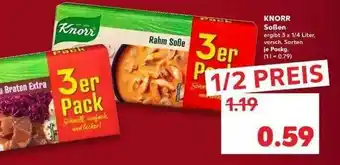 Kaufland Knorr Soßen Angebot