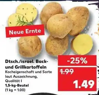 Kaufland Back- Und Grillkartoffeln Angebot