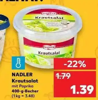 Kaufland Nadler Krautsalat Angebot