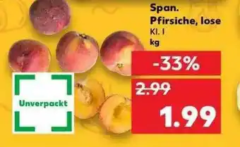 Kaufland Pfirsiche, Lose Angebot