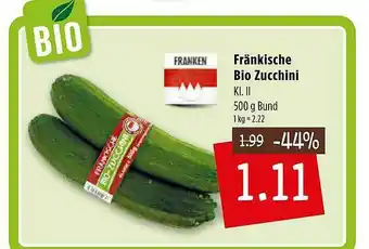 Kupsch Fränkische Bio Zucchini Angebot