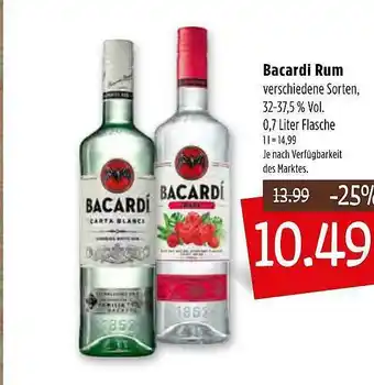 Kupsch Bacardi Rum Angebot