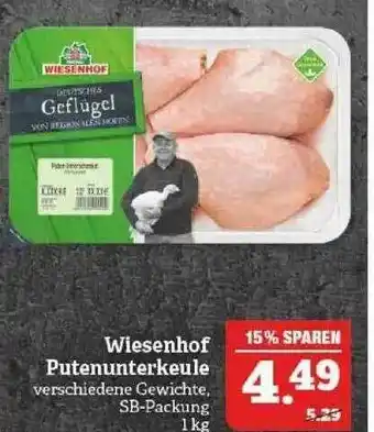 Marktkauf Wiesenhof Putenunterkeule Angebot