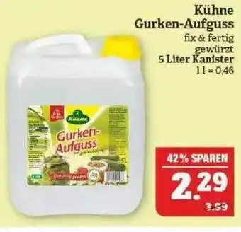 Marktkauf Kühne Gurken-aufguss Angebot