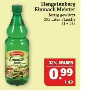 Marktkauf Hengstenberg Einmach Meister Angebot