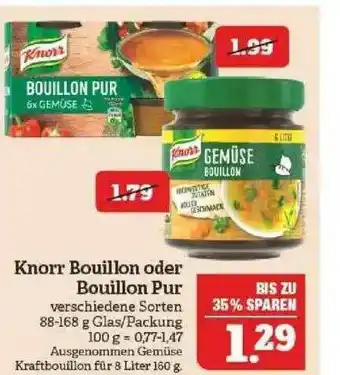 Marktkauf Knorr Bouillon Oder Bouillon Pur Angebot