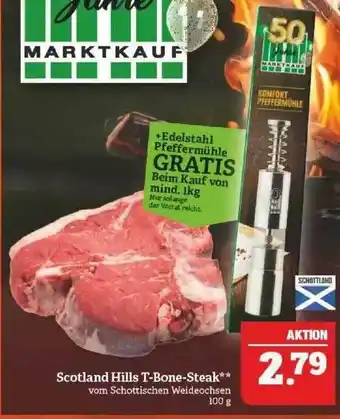 Marktkauf Scotland Hills T-bone-steak Angebot