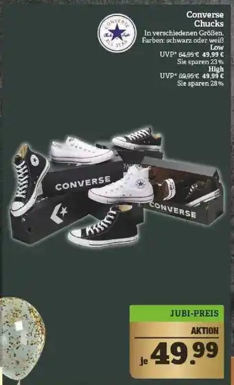 Marktkauf Converse Chucks Angebot