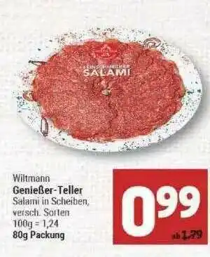 Marktkauf Wiltmann Genießer-teller Angebot