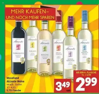 Marktkauf Moselland Akzente Weine Angebot