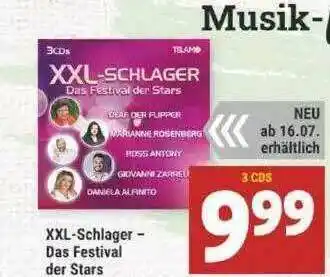 Marktkauf XXL-schlager - Das Festival De Stars Angebot