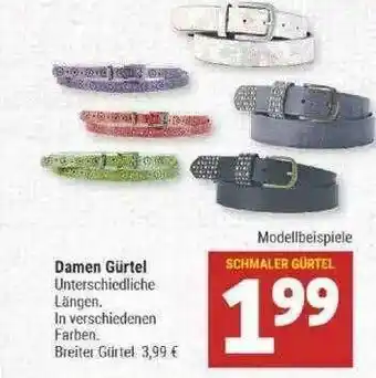 Marktkauf Damen Gürtel Angebot