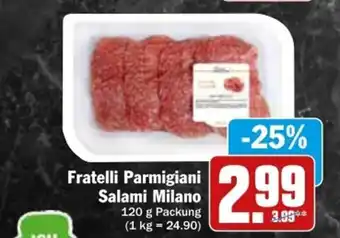 dodenhof Fratelli Parmigiani Salami Milano 120 g Angebot