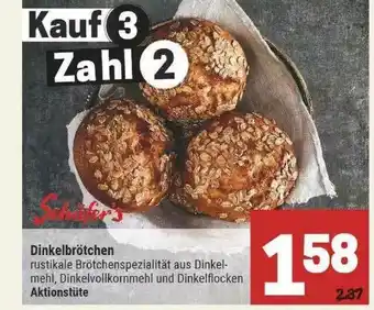 Marktkauf Schäfer's Dinkelbrötchen Angebot