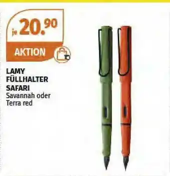 Müller Lamy Füllhalter Safari Angebot