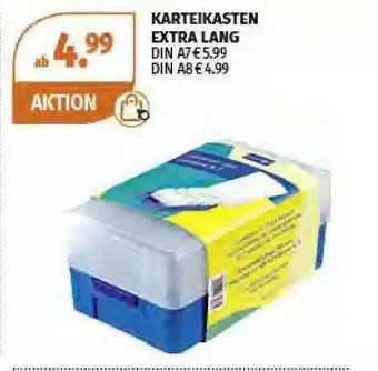 Müller Karteikasten Extra Lang Angebot