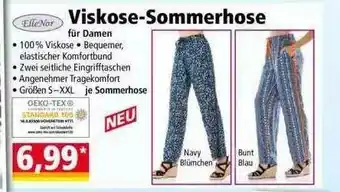 Norma Ellenor Viskose-sommerhose Angebot