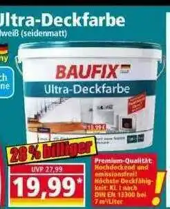 Norma Baufix Ultra-deckfarbe Angebot