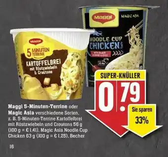 Edeka Maggi 5 Minuten-terrine Oder Magic Asia Angebot