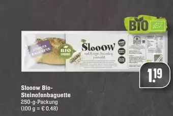 Edeka Slooow Bio Steinofenbaguette Angebot