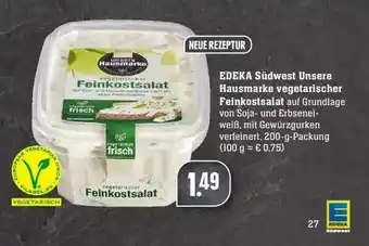 Edeka Edeka Südwest Unsere Hausmarke Vegetarischer Feinkostsalat Angebot