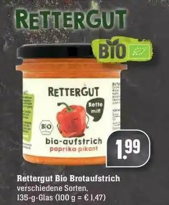 Edeka Rettergut Bio Brotaufstrich Angebot