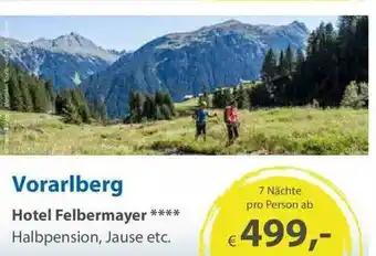 Edeka Vorarlberg Hotel Felbermayer Angebot