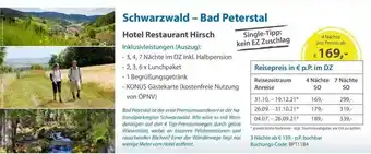 Edeka Hotel Restaurant Hirsch Angebot