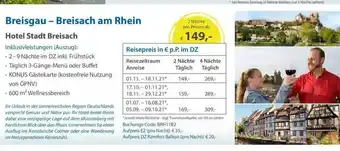 Edeka Breisgau-breisach Am Rhein Hotel Stadt Breisach Angebot