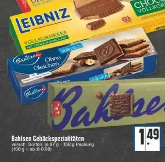 Edeka Leibniz Bahlsen Gebäckspezialitäten Angebot