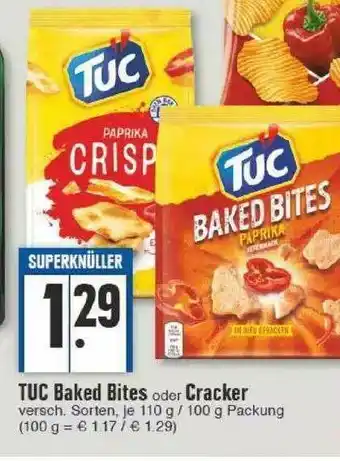 Edeka Tuc Baked Bites Oder Cracker Angebot