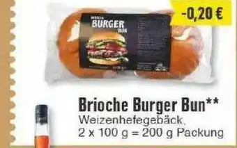 Edeka Brioche Burger Bun Angebot